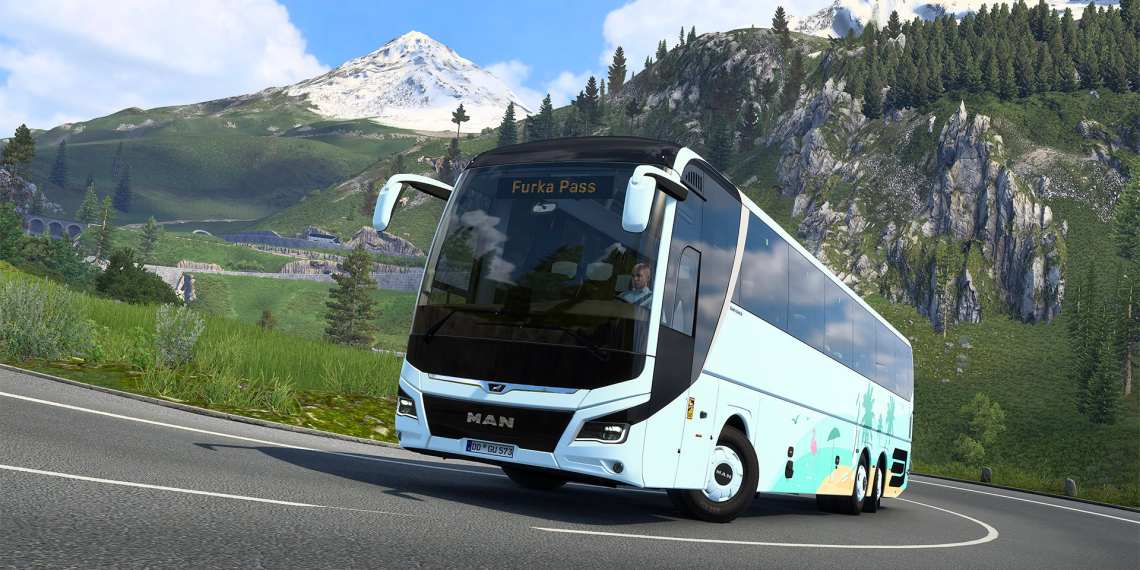 Euro Truck Simulator 2 Coaches Tourist Jobs