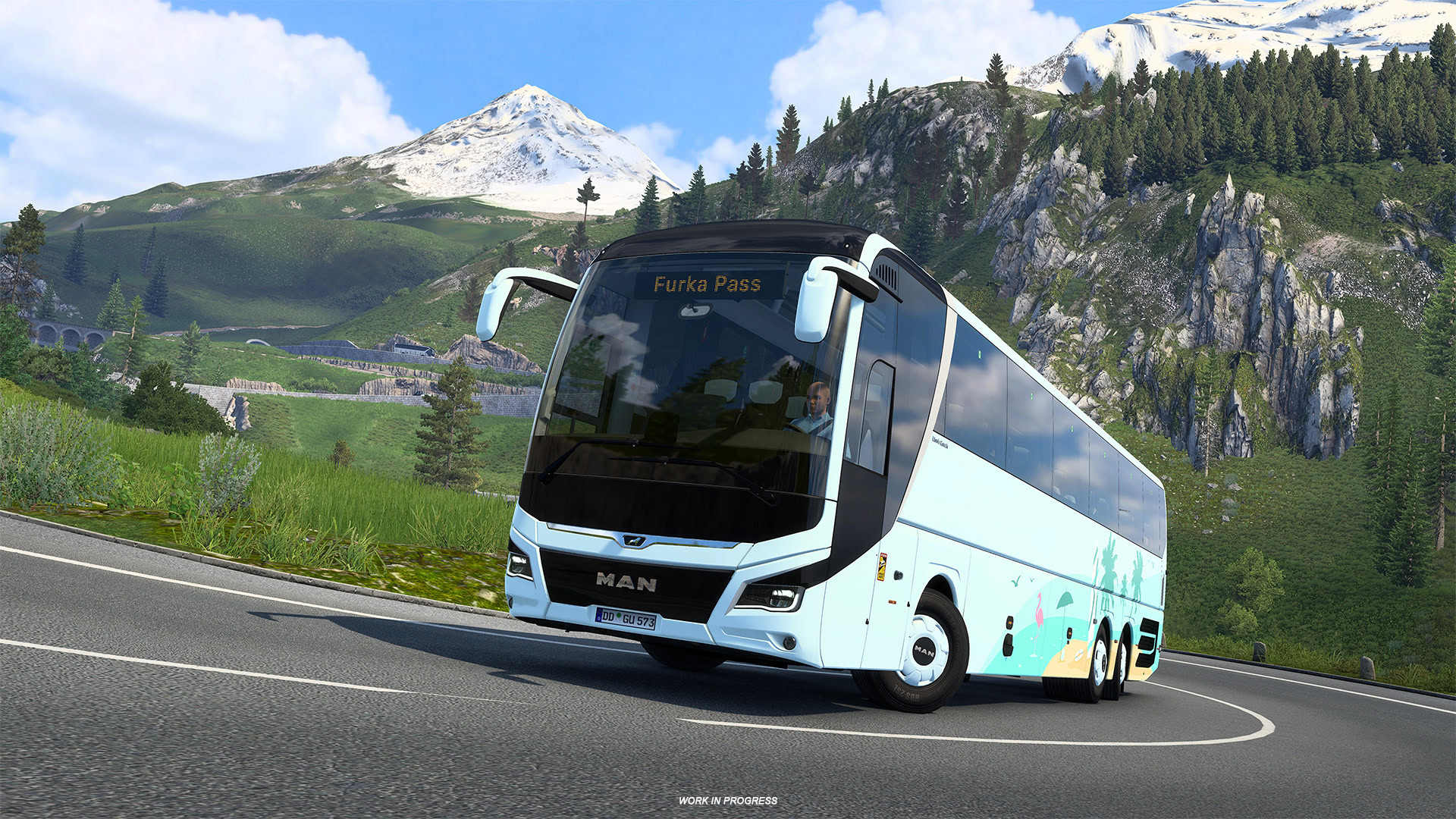 Euro Truck Simulator 2 Coaches Tourist Jobs