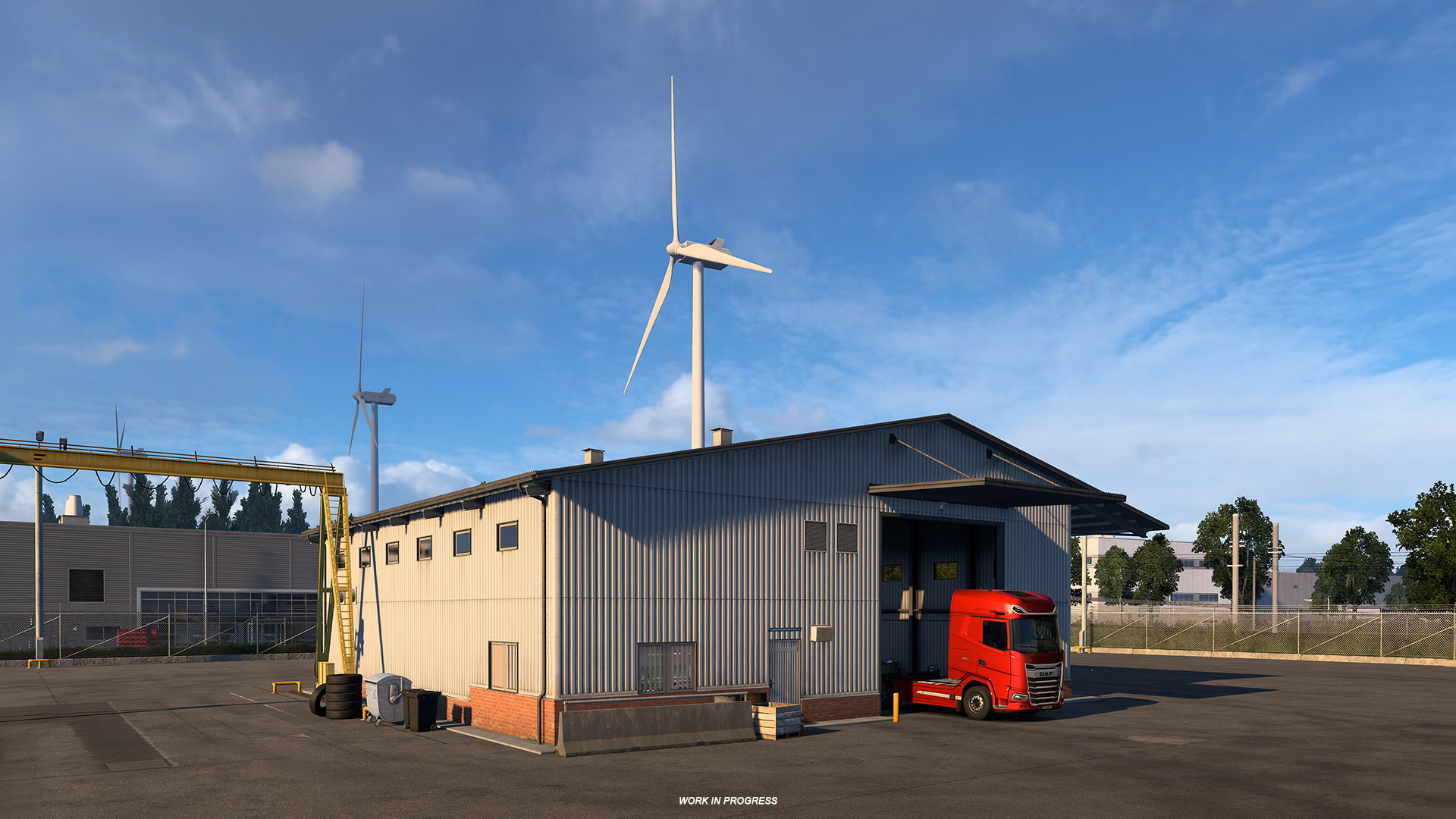 Euro Truck Simulator 2 New Garage