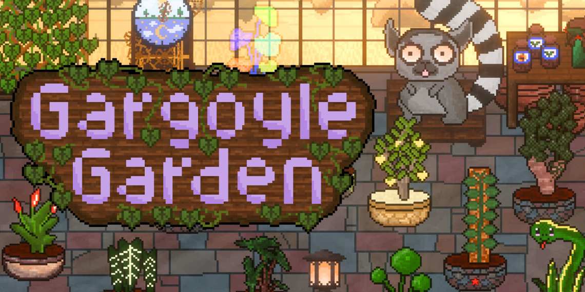 gargoyle garden key art