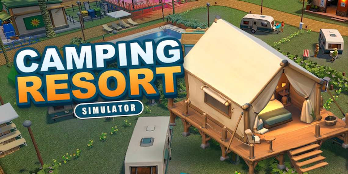 camping resort simulator key art