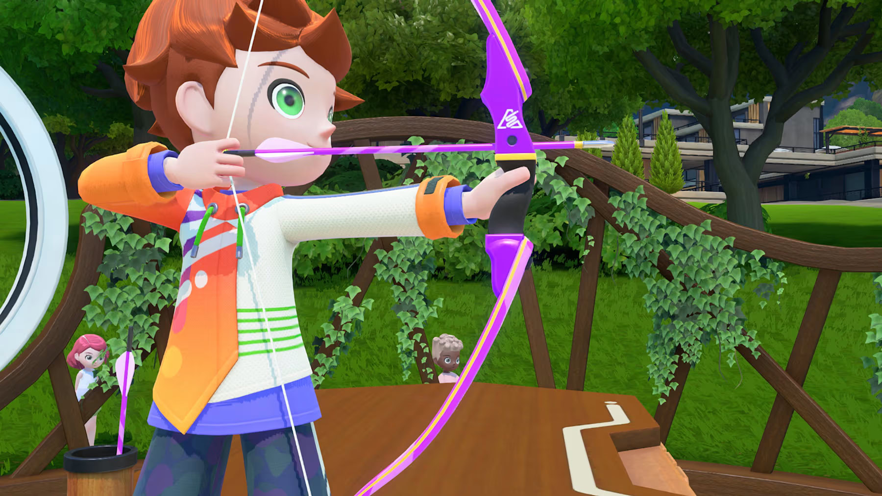 nintendo switch sports resort screenshot archery