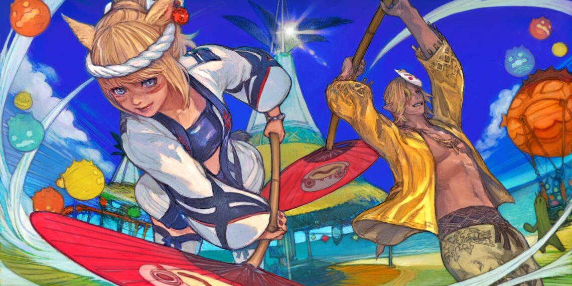 Final Fantasy XIV Moonfire Faire Illustration