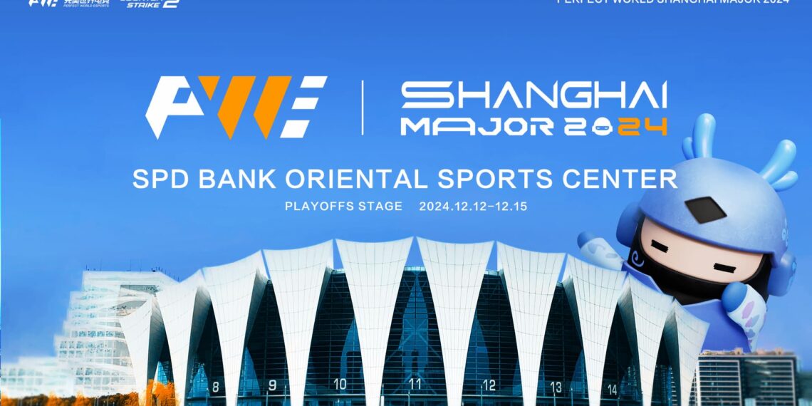 stage for Shanghai Majors 2024 Playoffs