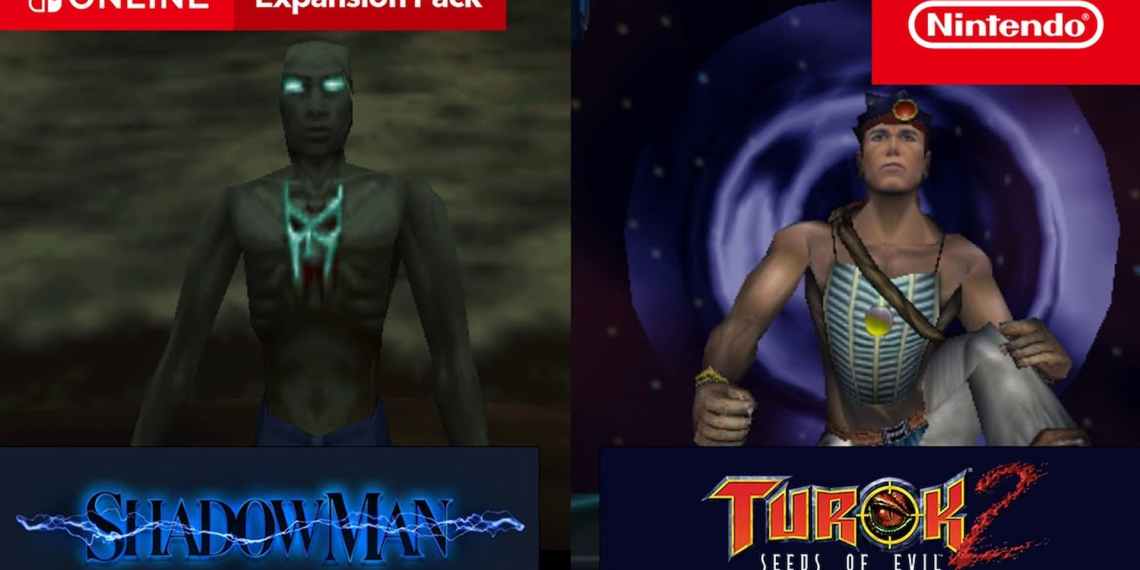 Turok 2 Seeds of Evil and Shadow Man