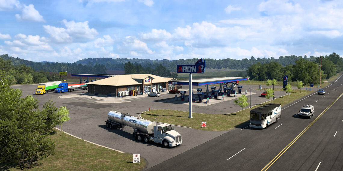 American Truck Simulator Missouri Gas Stations