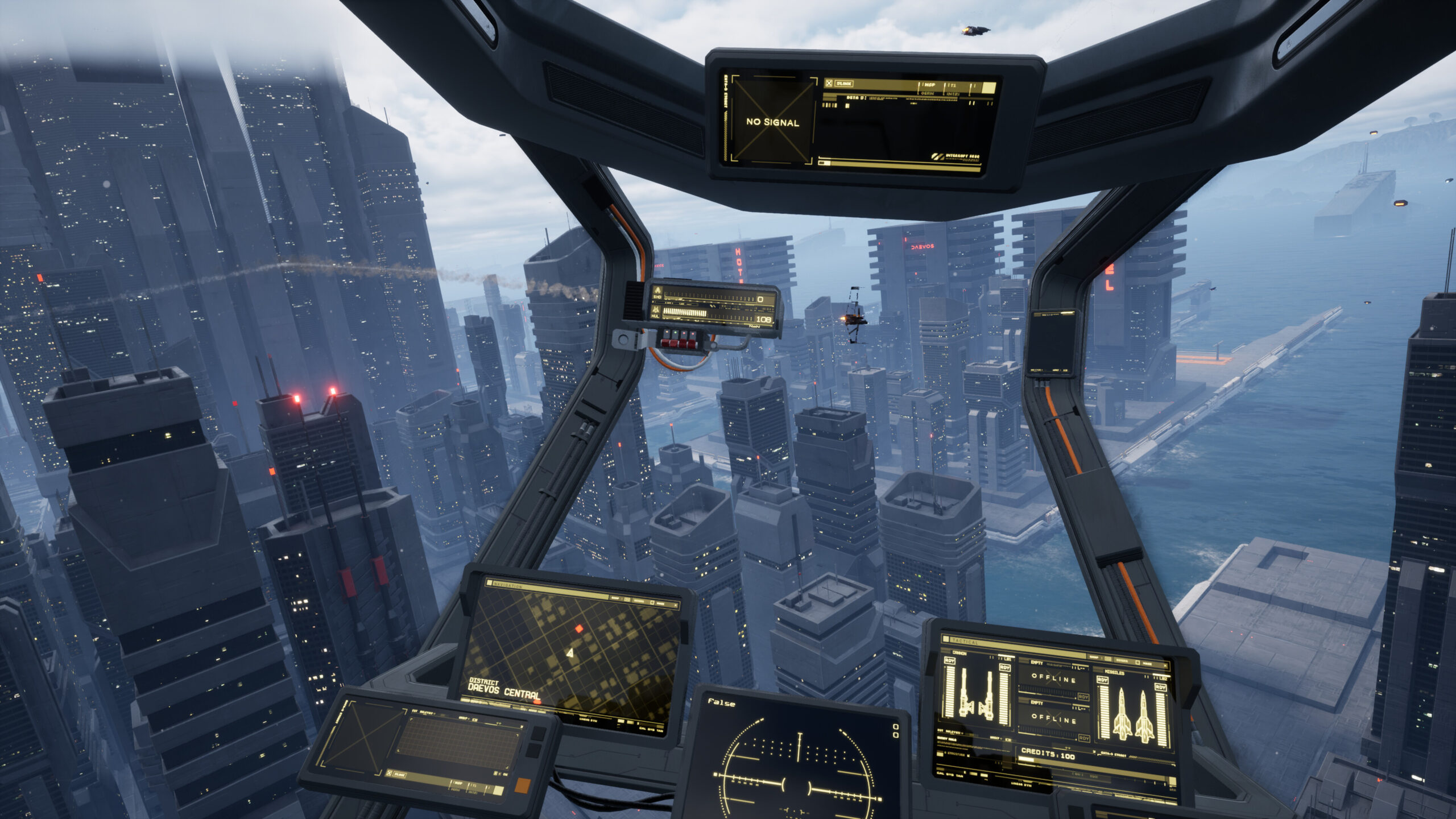 Cyberpunk Flight Simulator G-Rebels Announced for 2025 Release
