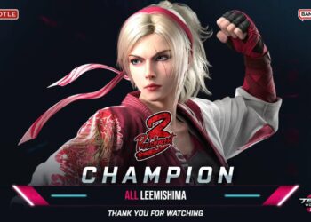 Lidia art indicating Leemishima's Tekken 8 win