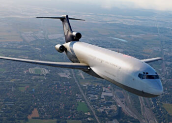 Boeing 727 for Microsoft Flight Simulator