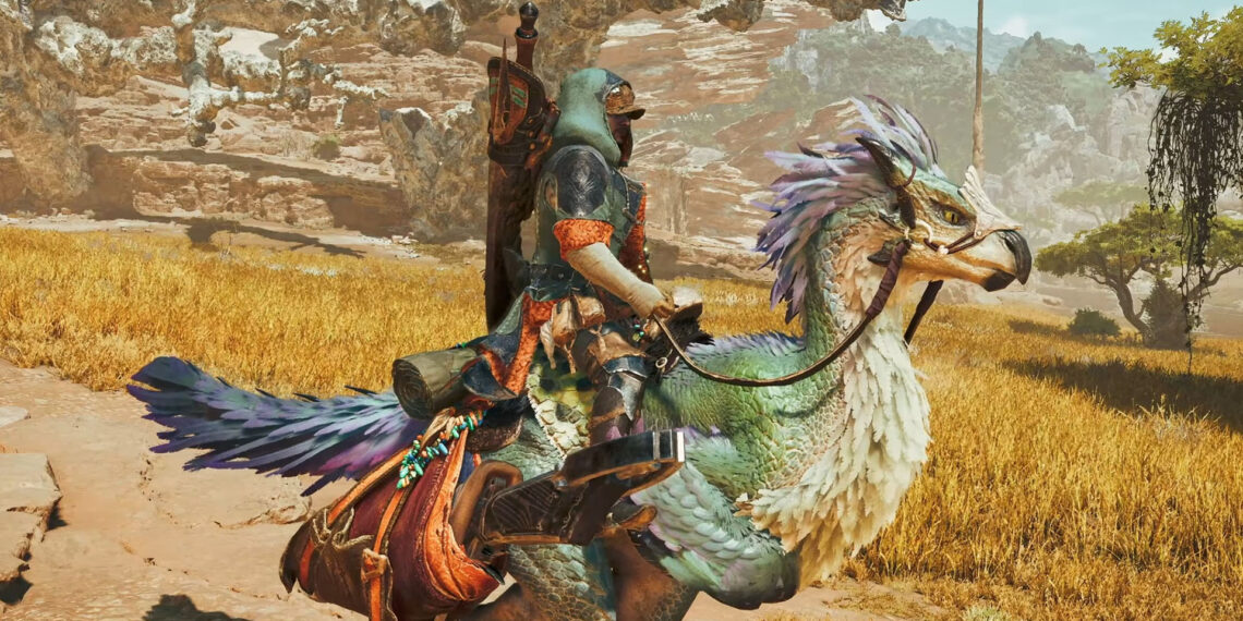 Seikret Mount in Monster Hunter Wilds