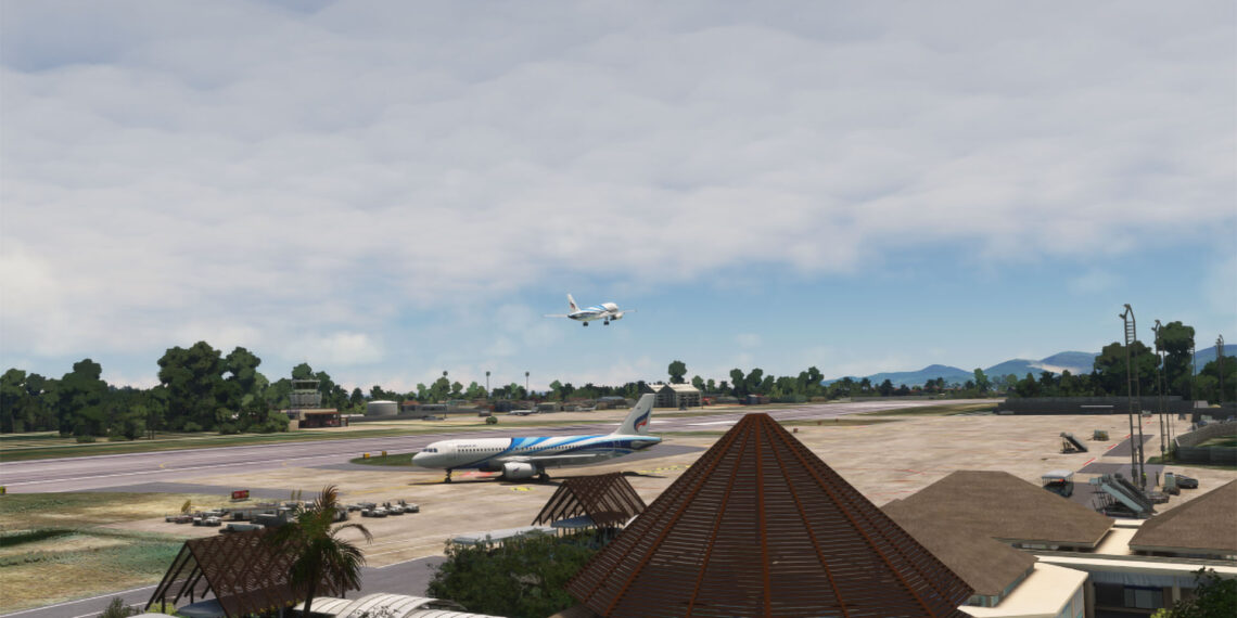 Samui Airport in Microsoft Flight Simulator