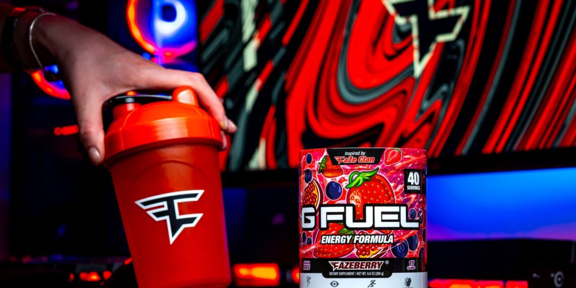 FaZe Media and G Fuel partnership