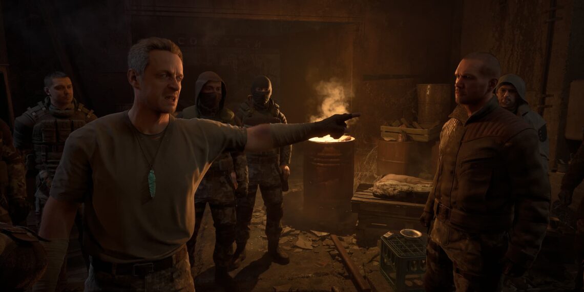 Guy pointing in Stalker 2