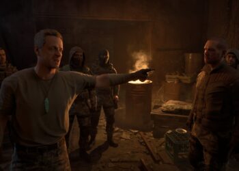 Guy pointing in Stalker 2