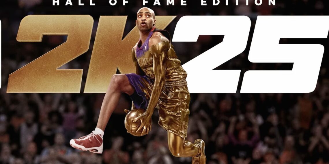 Hall of Fame NBA 2K25 edition cover art