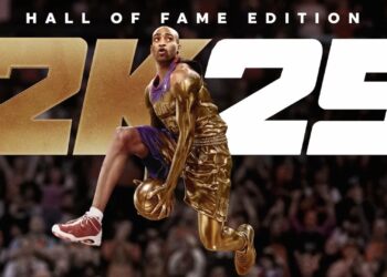 Hall of Fame NBA 2K25 edition cover art