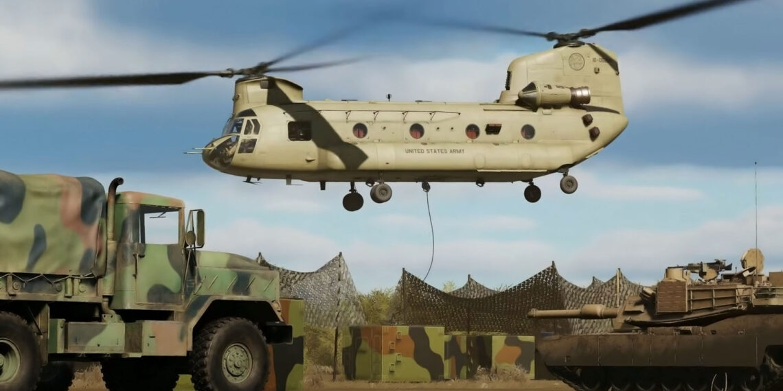 The Chinook in DCS World