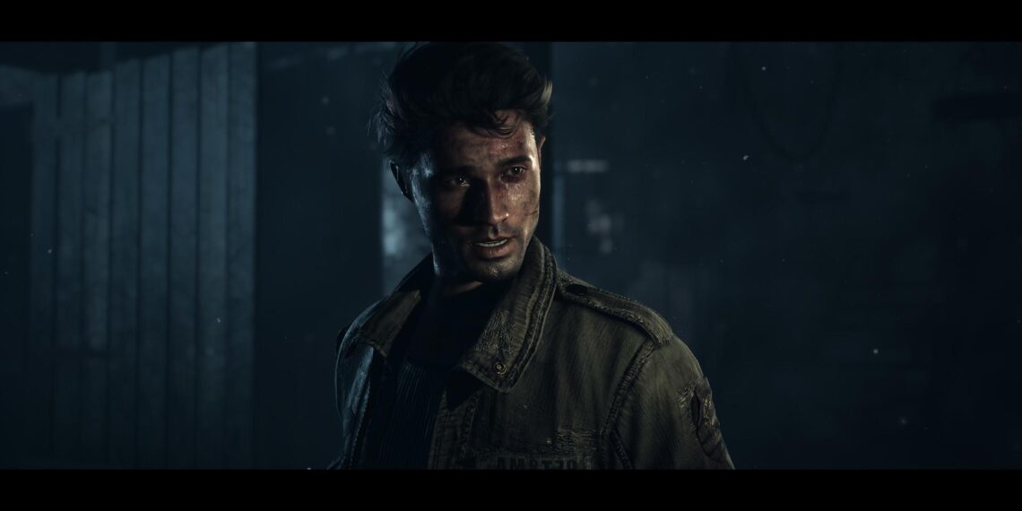 character shot in Until Dawn