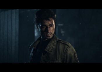 character shot in Until Dawn