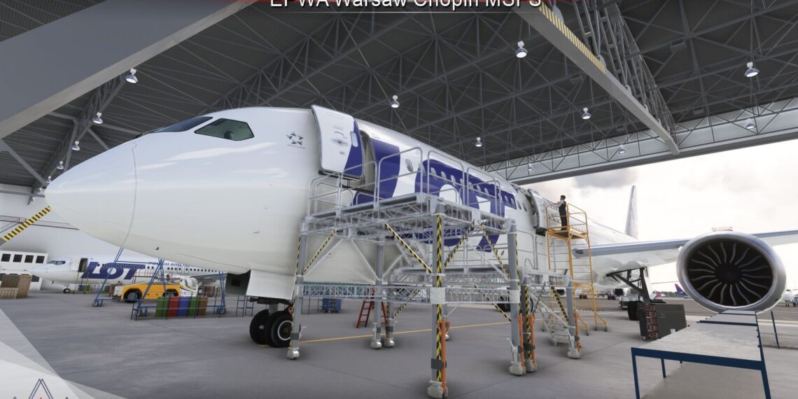 Microsoft Flight Simulator Warsaw Airport
