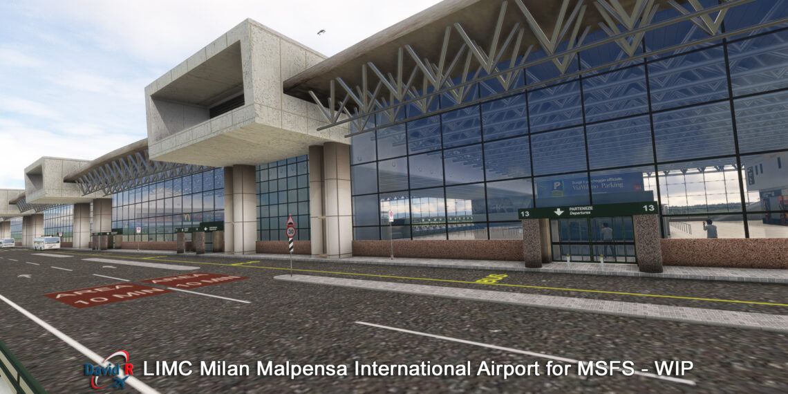 Microsoft Flight Simulator Milan Malpensa Airport