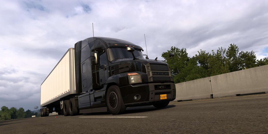 American Truck Simulator Mack Black Anthem