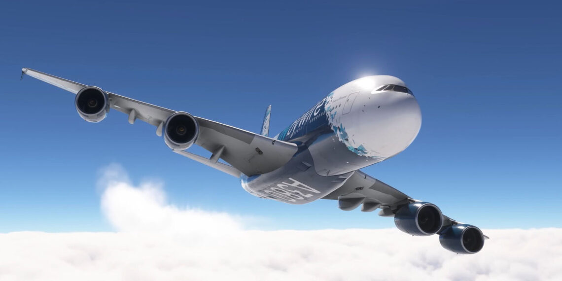 Microsoft Flight Simulator Airbus A380 by FlyByWire