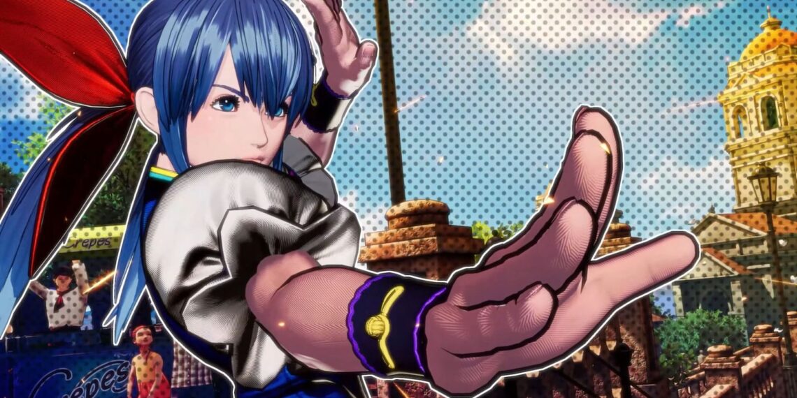 Hotaru Futaba in Fatal Fury: City of the Wolves