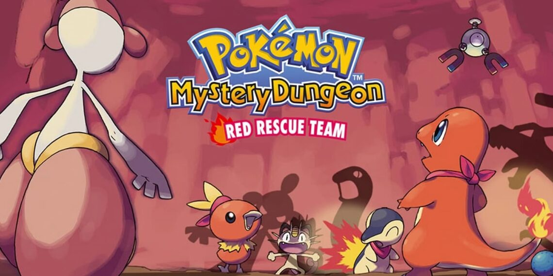 Cover art for Pokemon Mystery Dungeon Red Rescue Team