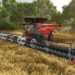 harvesting wheat in Farming Simulator 25