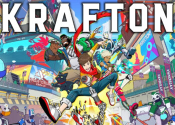 Krafton logo and Hi Fi Rush art