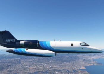 Microsoft Flight Simulator Learjet 35 Cargo