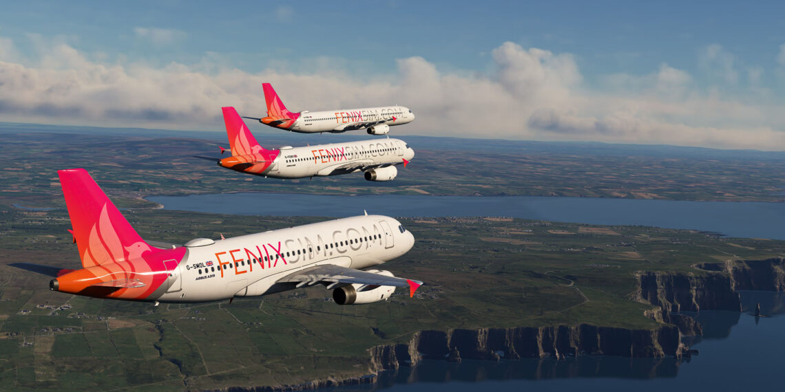 Airbis A320, Airbus A319, and Airbus A321 by Fenix