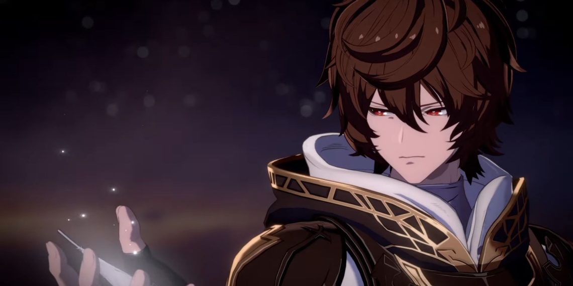 Sandalphon in Granblue Fantasy Versus Rising
