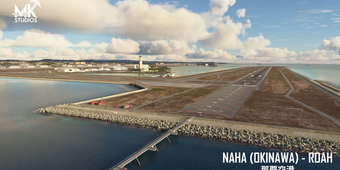 Naha Airport in Microsoft Flight Simulator