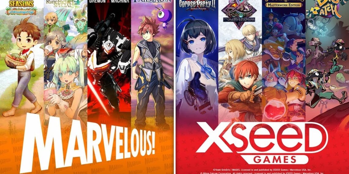 XSEED and Marvelous publishers