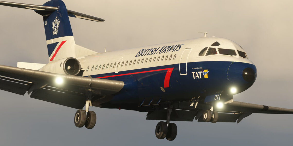 Microsoft Flight Simulator F28