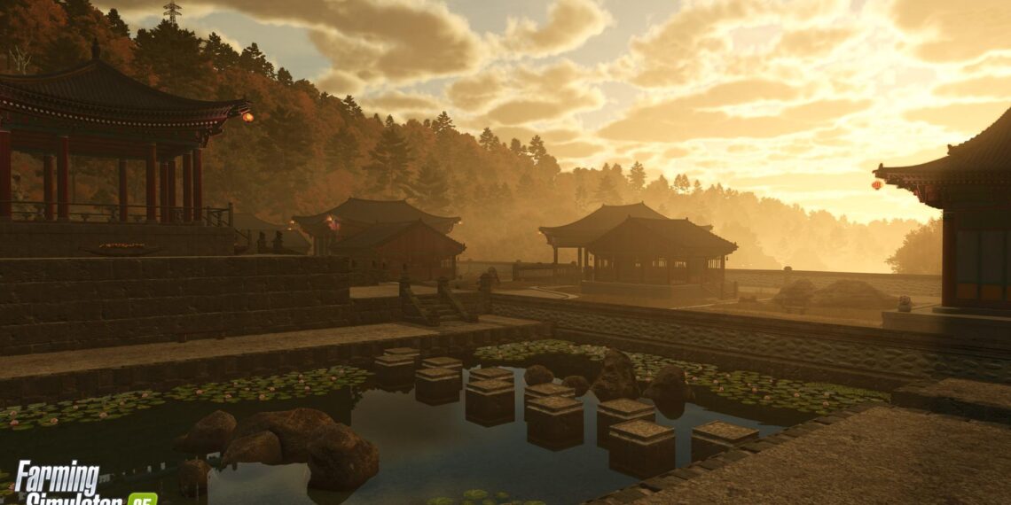 Hutan Pantai rice fields Farming Simulator 25