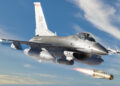 An F-16 fires a missile in DCS World