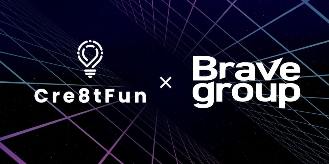 Cre8tFun x Brave Group Logos for Fortnite collaboration