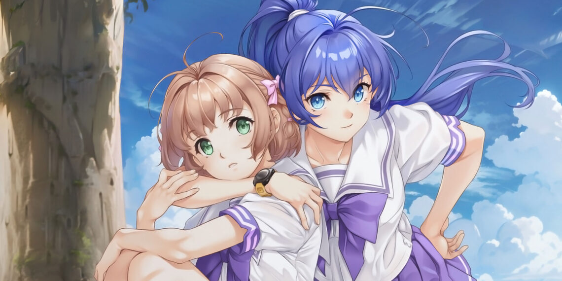 Kimi Ga Nozomu Eien artwork featuring Haruka Suzumiya and Mitsuki Hayase.