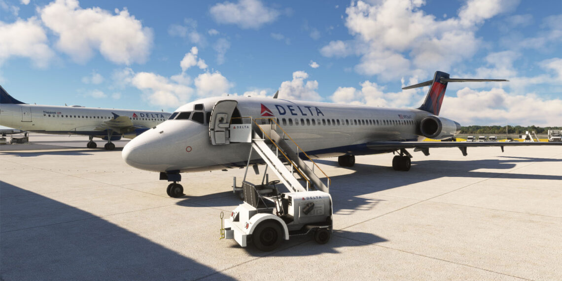 Microosoft Flight Simulator Detroit