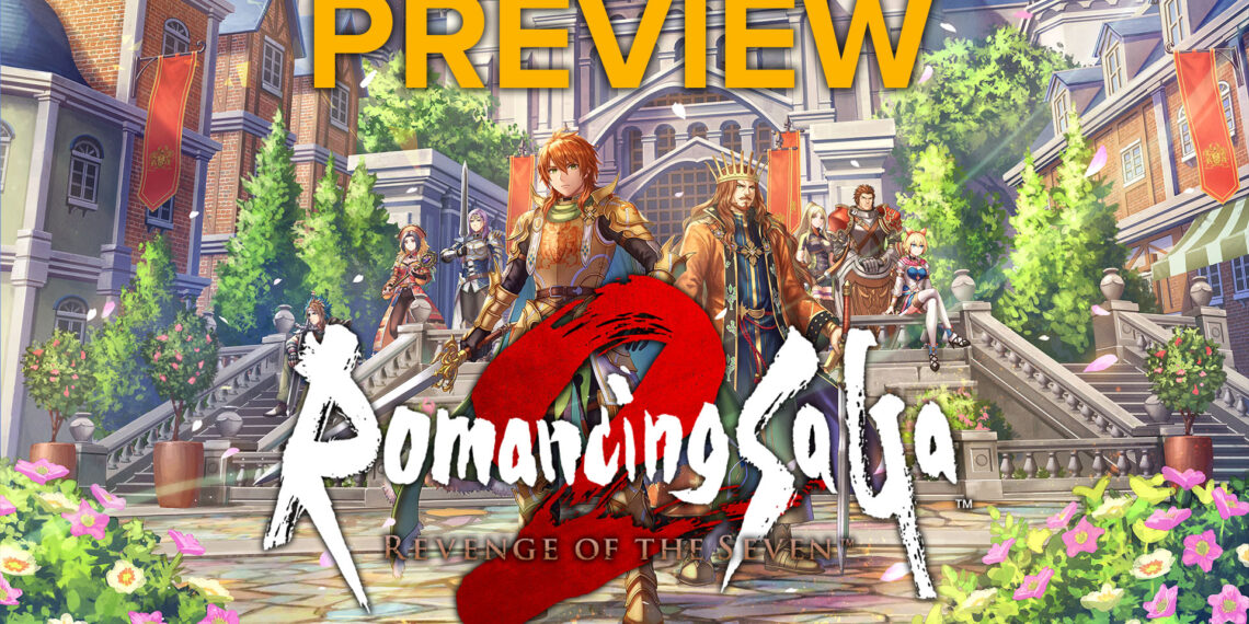 Romancing SaGA 2 Regenge of the Seven Preview Art