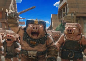 Piglins in A Minecraft Movie