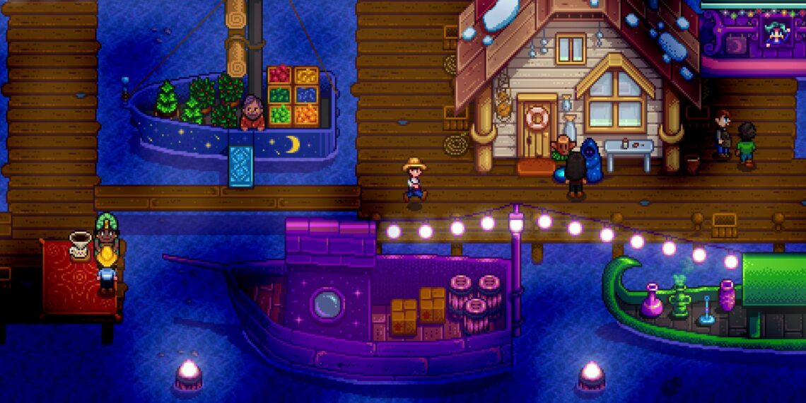 Night Market festival in Stardew Valley