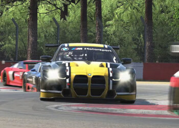 iRacing BMW on Circuit Zolder