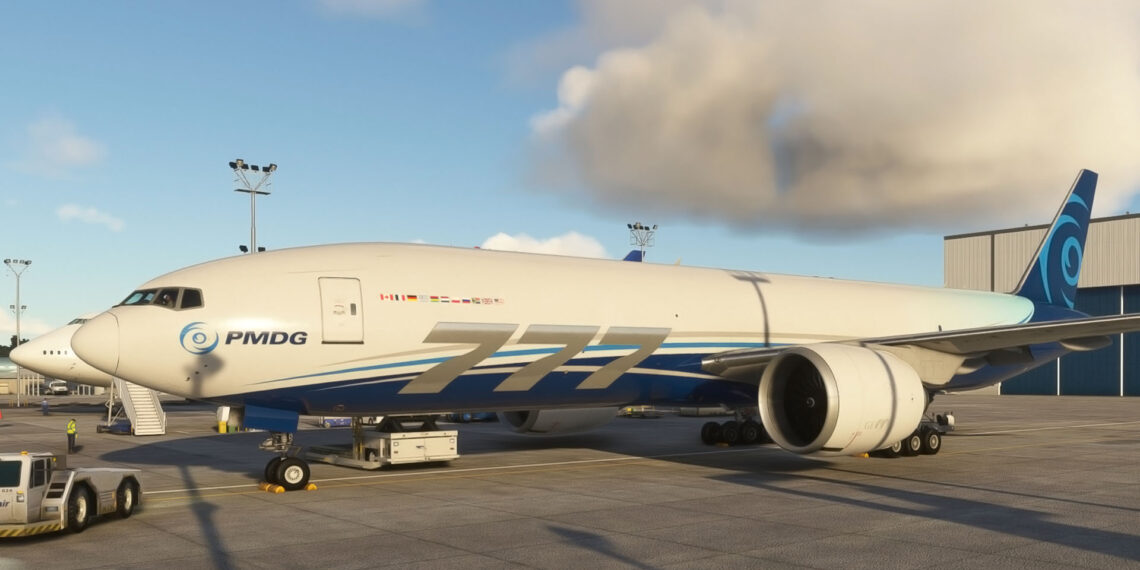 Microsoft Flight Simulator Boeing 777 Freighter by PMDG