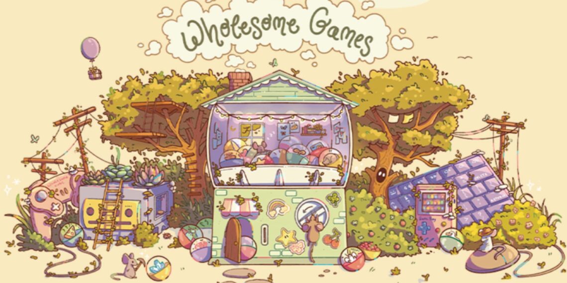 banner for Wholesome Games Steam sale
