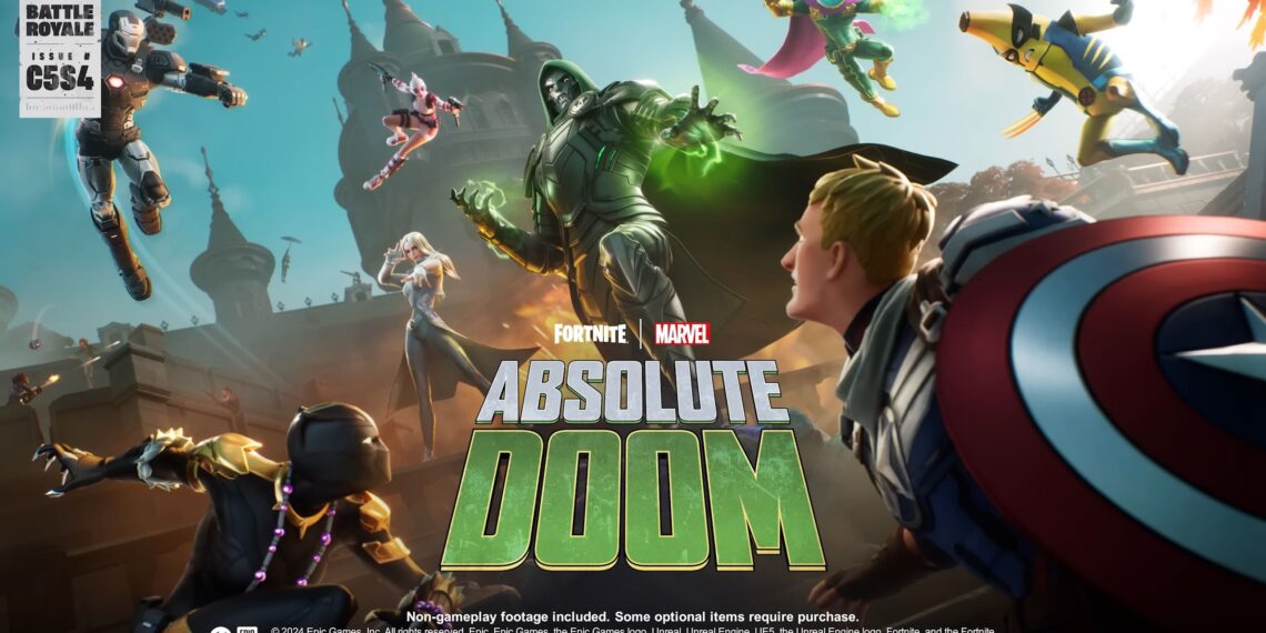Fortnite Marvel Absolute Doom Season Art