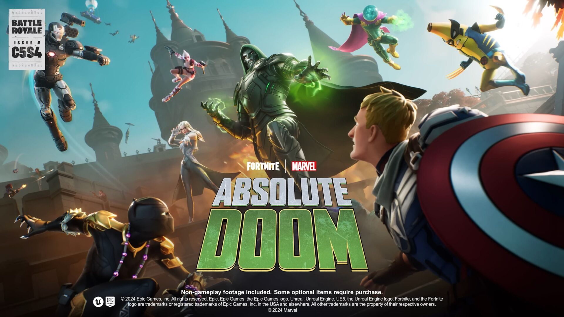 Fortnite Marvel Absolute Doom Season Art